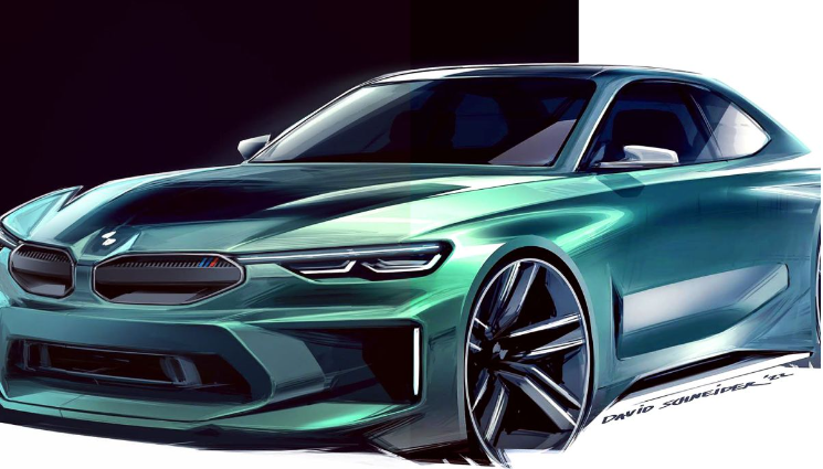 Как должен выглядеть BMW M2 по мнению дизайнера Rivian