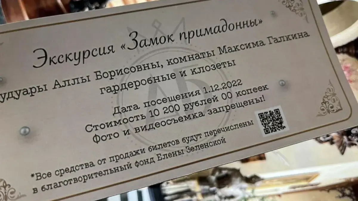 В сети гуляет слух о «Замке Примадонны»: Алла Пугачева продает за 10 200 рублей билет на экскурсию в замок в деревне Грязь