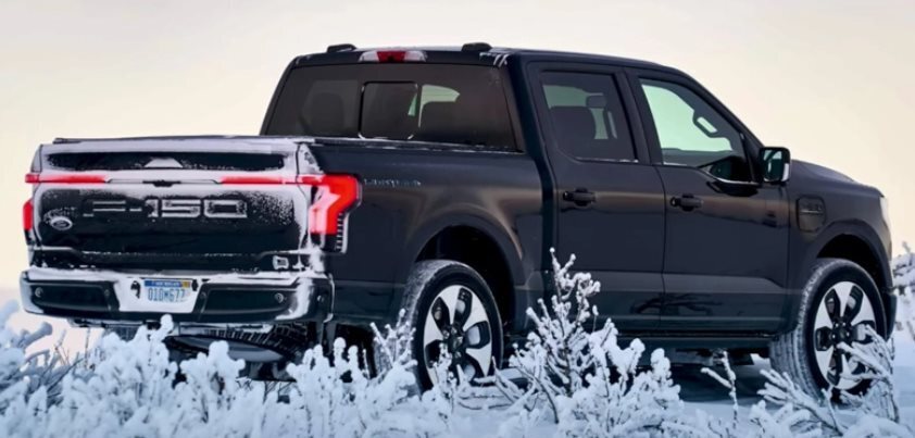 Электромобиль. YouTuber показывает "катастрофическое" сокращение дальности хода EV-пикапа в холодную погоду: "почти вдвое"