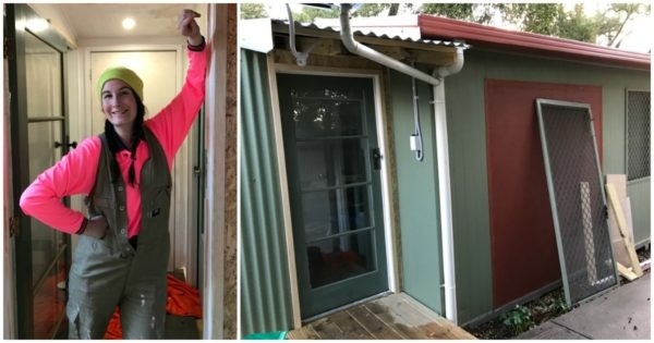 Муж бросил её с двумя маленькими детьми, а она не отчаялась и построила дом своими руками, даже не взяв кредит