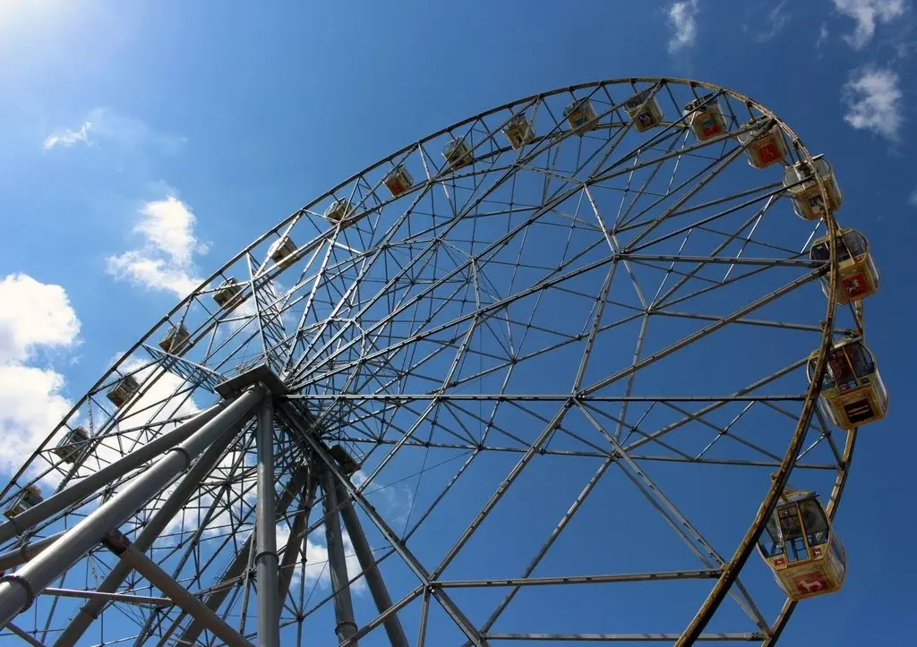 В Ярославле остановилось колесо обозрения с пассажирами - это был просто ужас