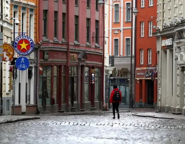 У латыша в кармане не шиша.