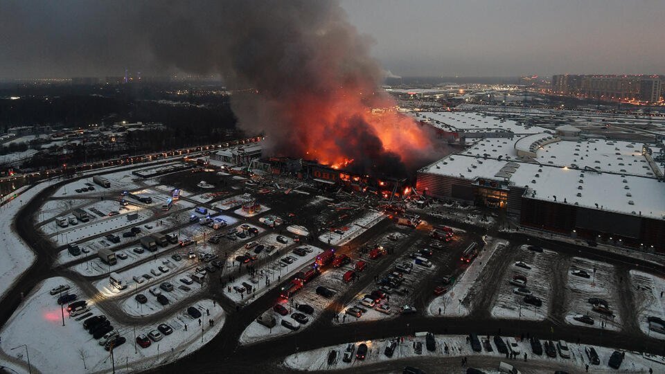 Почему сгорел подмосковный OBI в ТЦ «Мега Химки»?