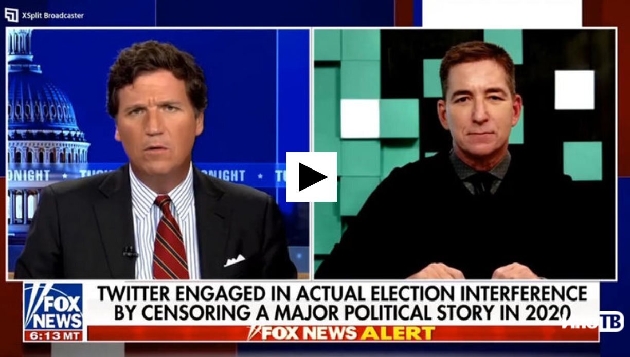 4 минуты неразбавленной правды на главном телеканале - Fox News, Такер Карлсон и Гленн Гринвальд