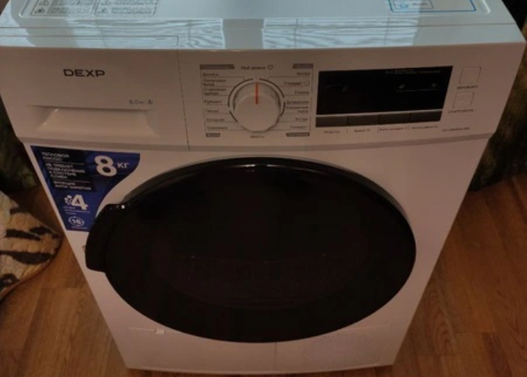 Обзор сушильной машины DEXP DM-F8HDMA/WB