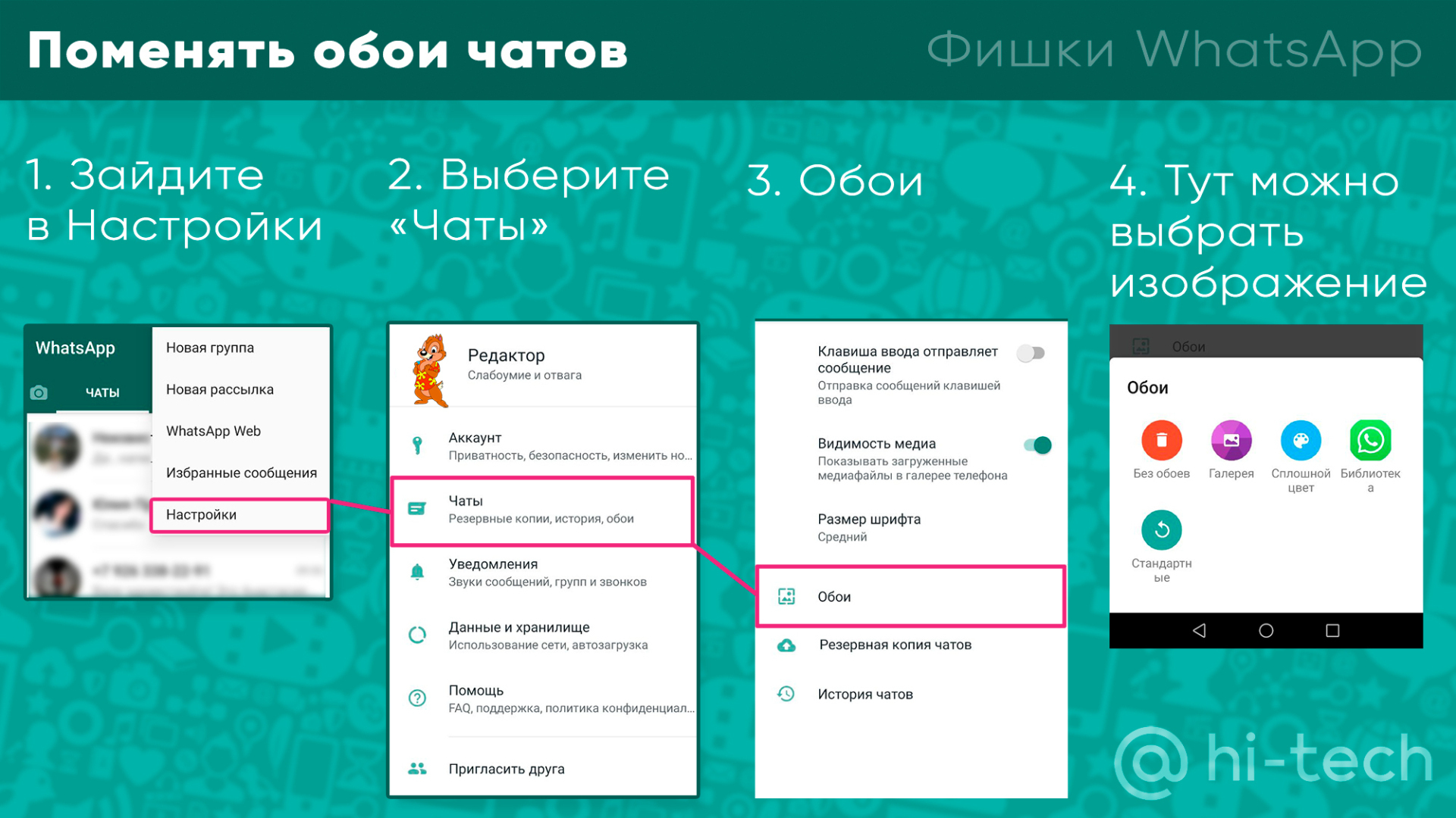 Размер изображения в ватсап
