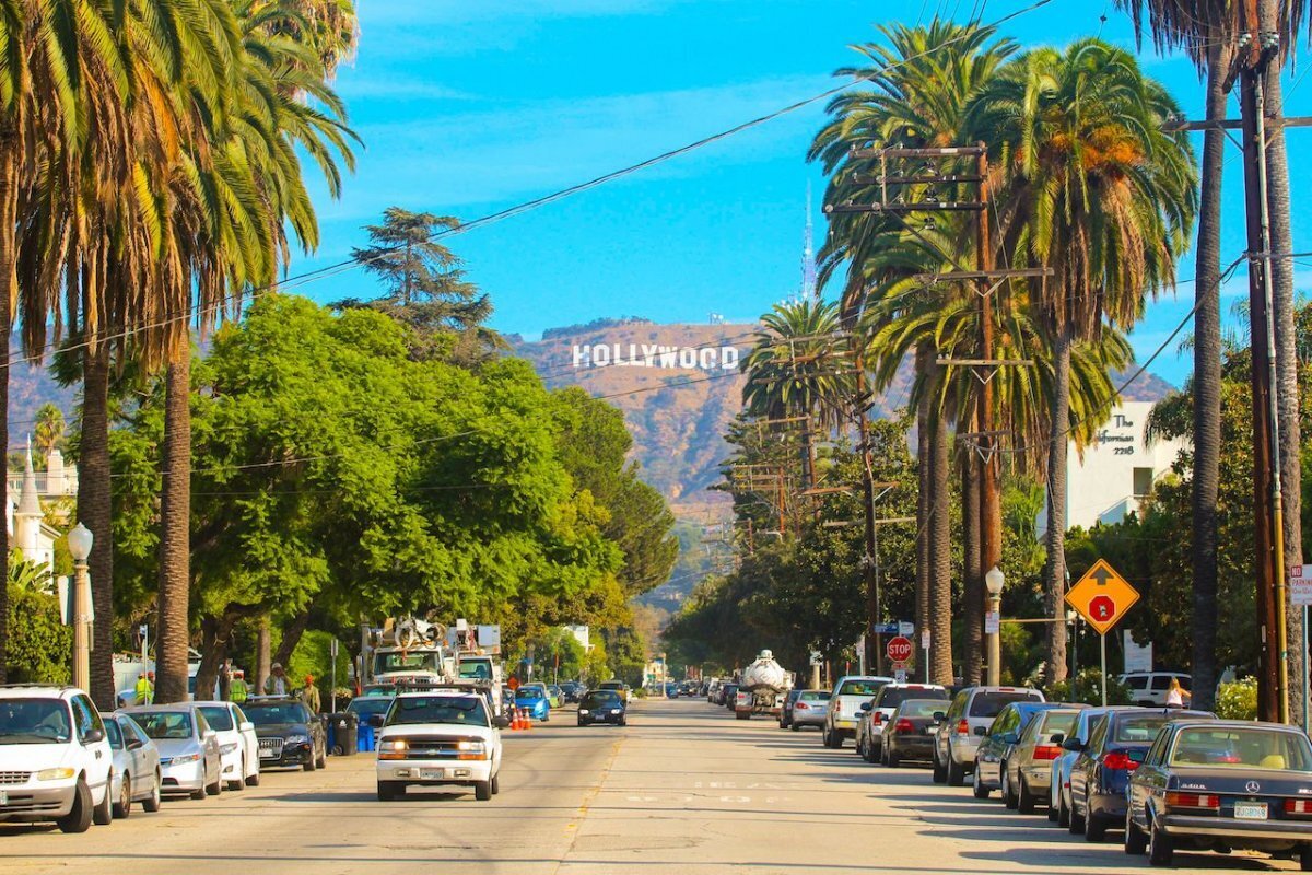 Калифорния Лос Анджелес Голливуд