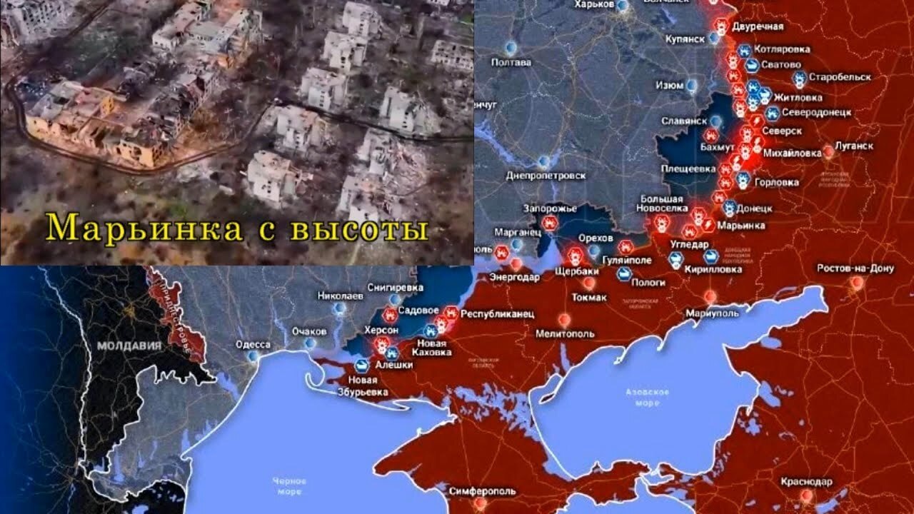 Гугл карта боевых украина