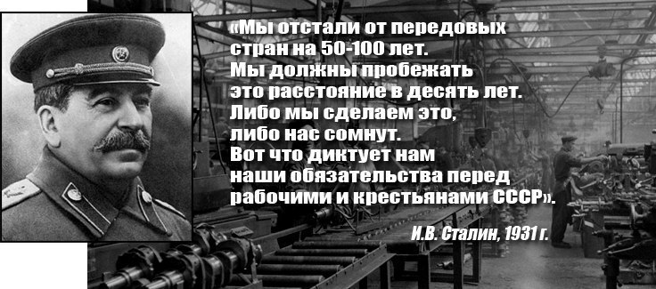 Кто первым произнес слова наше дело правое. Сталин мы отстали от передовых стран. Иначе нас сомнут Сталин. Мы отстали от передовых стран на 50 100 лет. Сталин мы отстали от передовых стран на 50-100 лет.