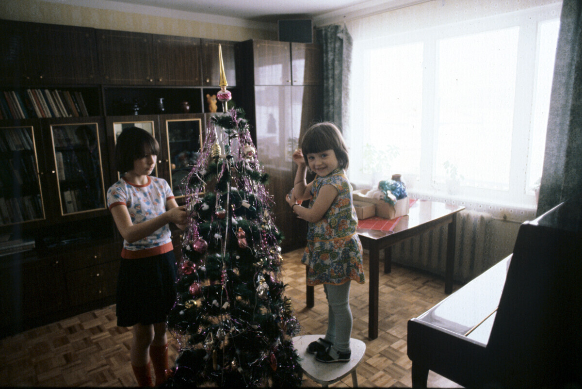 Рождественская елка в 90 годы
