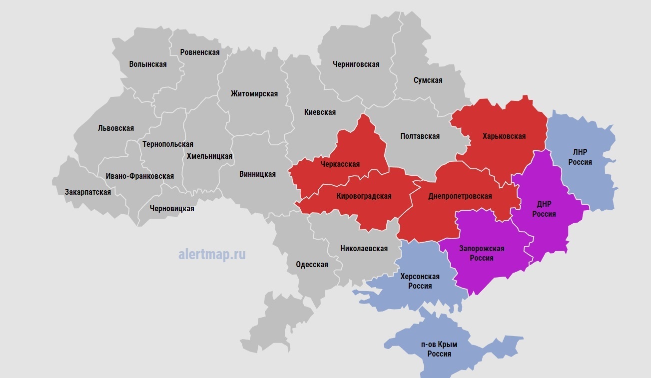 Карта украины сегодня сейчас