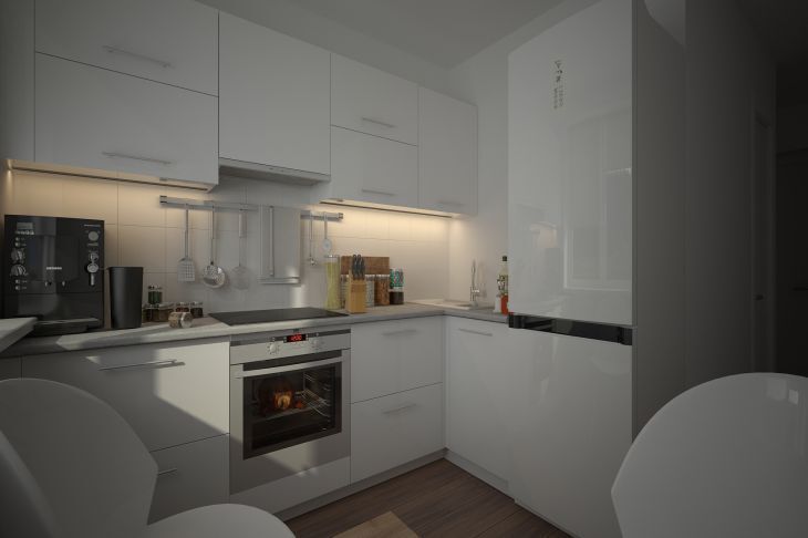 Как убрать засохшие жирные пятна с кухонного фартука: попробуйте масло