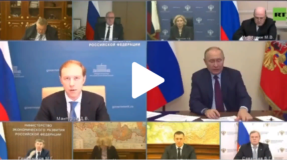 Впервые увидела по ТВ раздражённого президента Путина