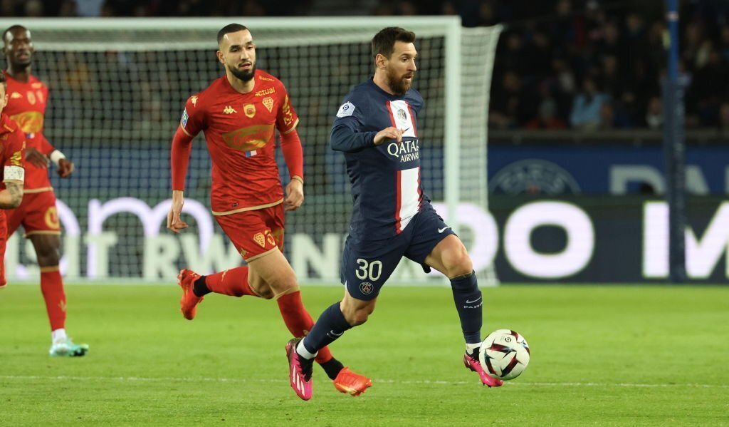 ГОЛ МЕССИ! ПСЖ - АНЖЕ 12.01.2023