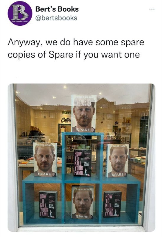 Мемуары принца Гарри «Запасной» побили рекорд продаж