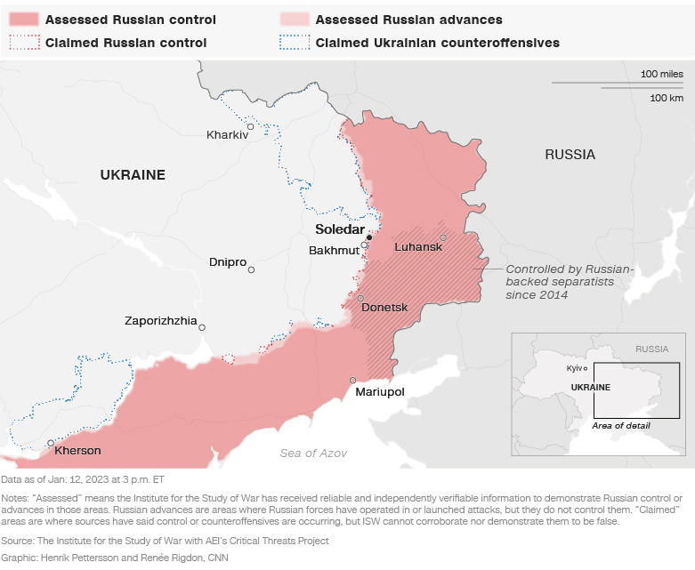 Карта украины салидар