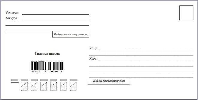 Письмо образец кому куда образец