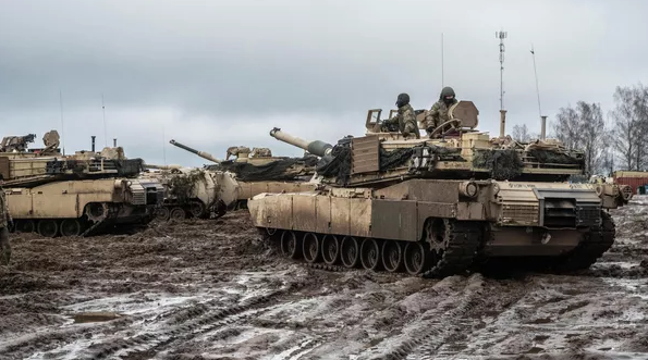 Разговор о размещения танков Abrams в Украине была выдвинута Белым домом.