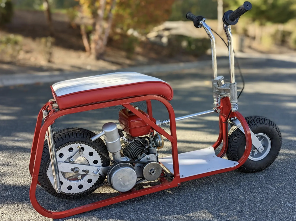 Забудьте о прицепе, этот минибайк складывается в собственную сумку для переноски!!!