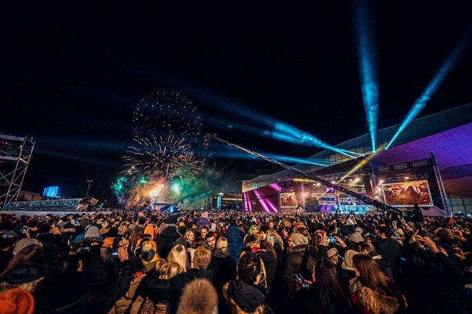 В Хельсинки прошло грандиозное новогоднее мероприятие