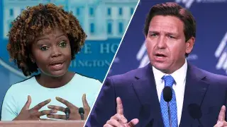 Карин Жан-Пьер раскритиковала за то, что ДеСантис «посмеялся» над иммиграционной системой: «Разговоры дешевы»