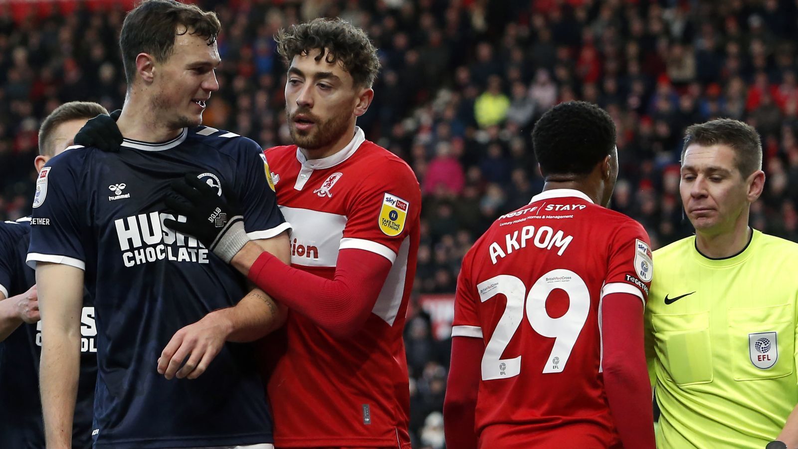 "Мидлсбро" 1:0 "Миллуолл": Маркус Форсс забивает победный гол за "Боро"