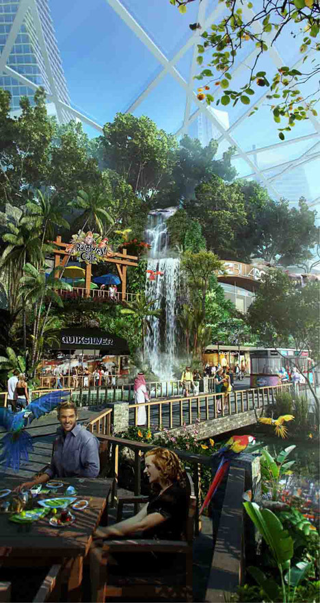 Первый в мире город с климат-контролем планируют построить В Дубае