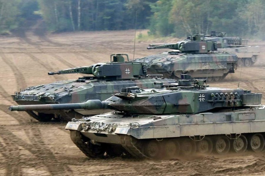 Поставлять ли Украине танк «Леопард 2» Шольц находится под растущим давлением