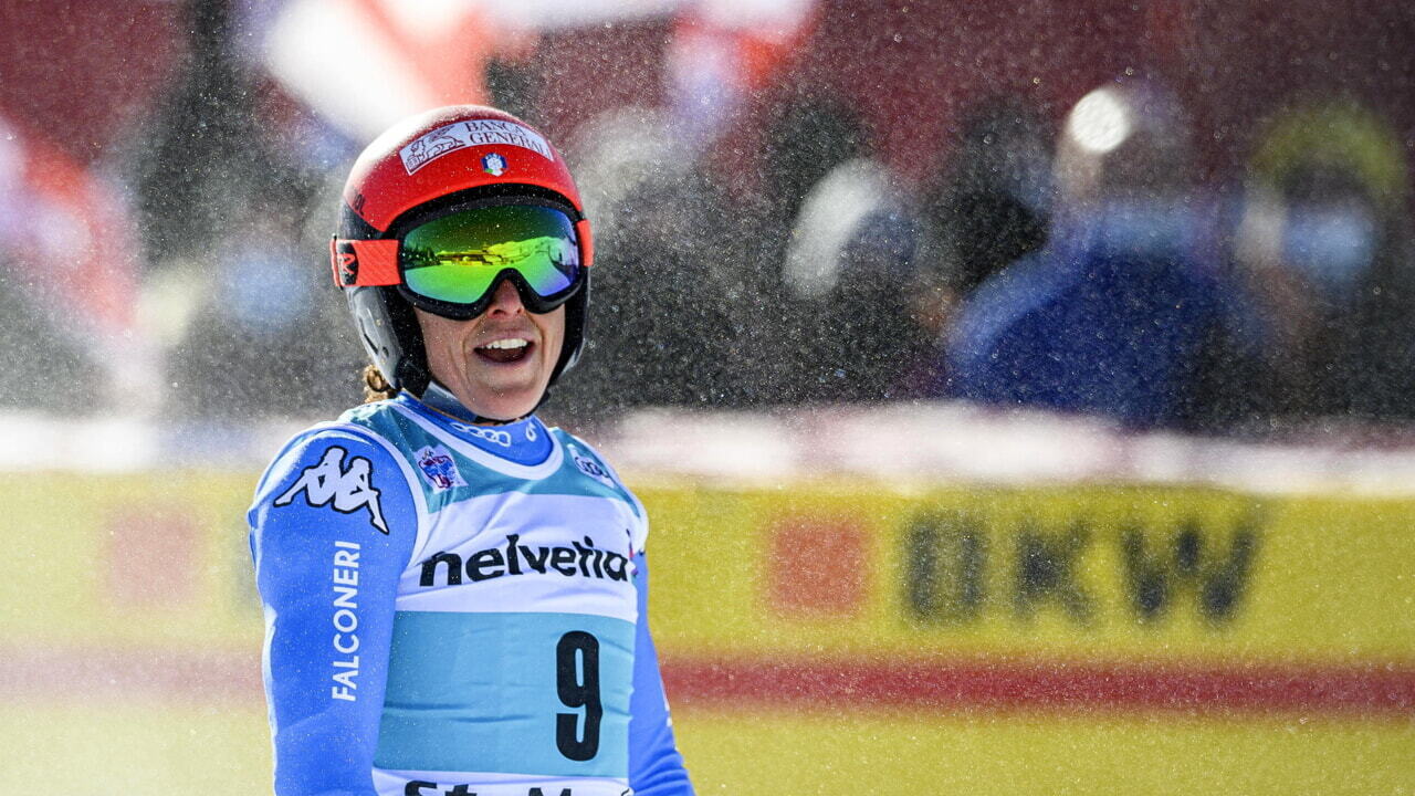 Лыжи, блестящая победа Федерики Бриньоне: она выиграла супергигант в Санкт-Антоне