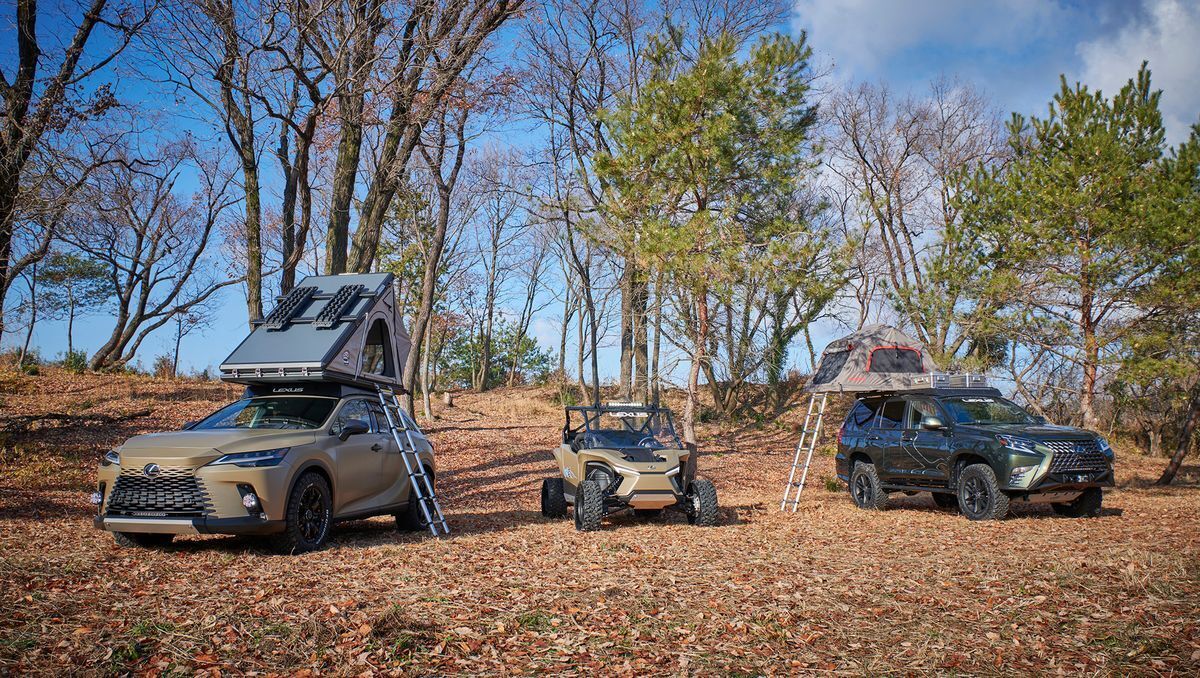 Lexus представляет модифицированные концепты внедорожников на Токийском автосалоне 2023 года!!!