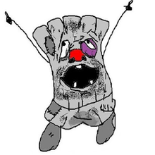 Встающий скален, г. Москва