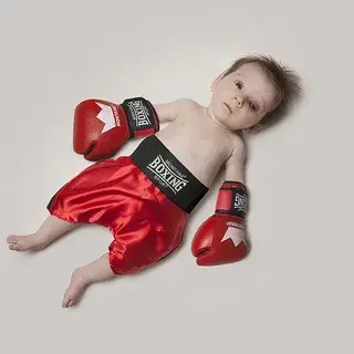 Не торопитесь делать из своего ребёнка бойца.