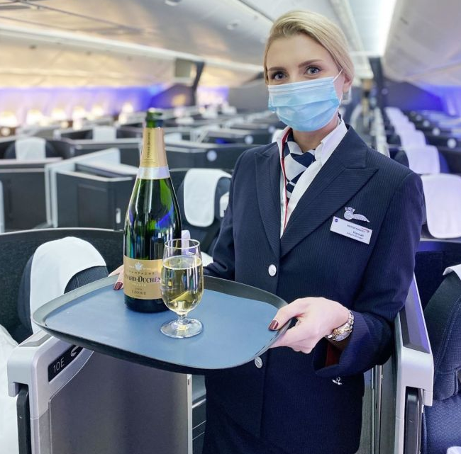 «3 напитка более чем достаточно для длительного перелета»