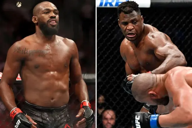 Джон Джонс против Фрэнсиса Нганну "50-50" в честь мартовского открытия на UFC 285, переговоры о контракте Predator.