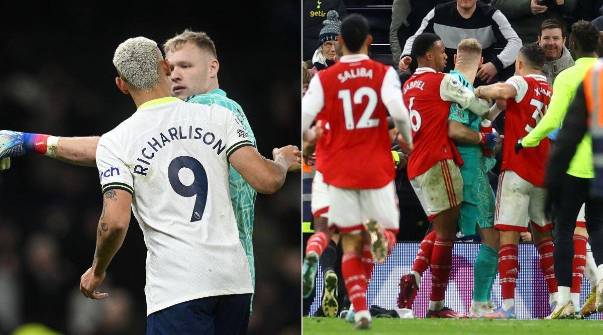 Смотрите: Аарона Рамсдейла "толкнул" Ричарлисон и "пнул" фанат "Тоттенхэма" после победы "Арсенала" со счетом 2: 0