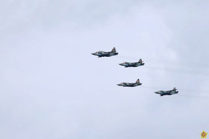 Начались учения ВВС Беларуси с участием ВКС России – Минобороны