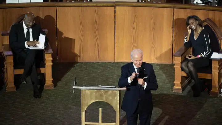 Байден повторяет сомнительное утверждение о том, что он посещал церковь чернокожих во время движения за гражданские права