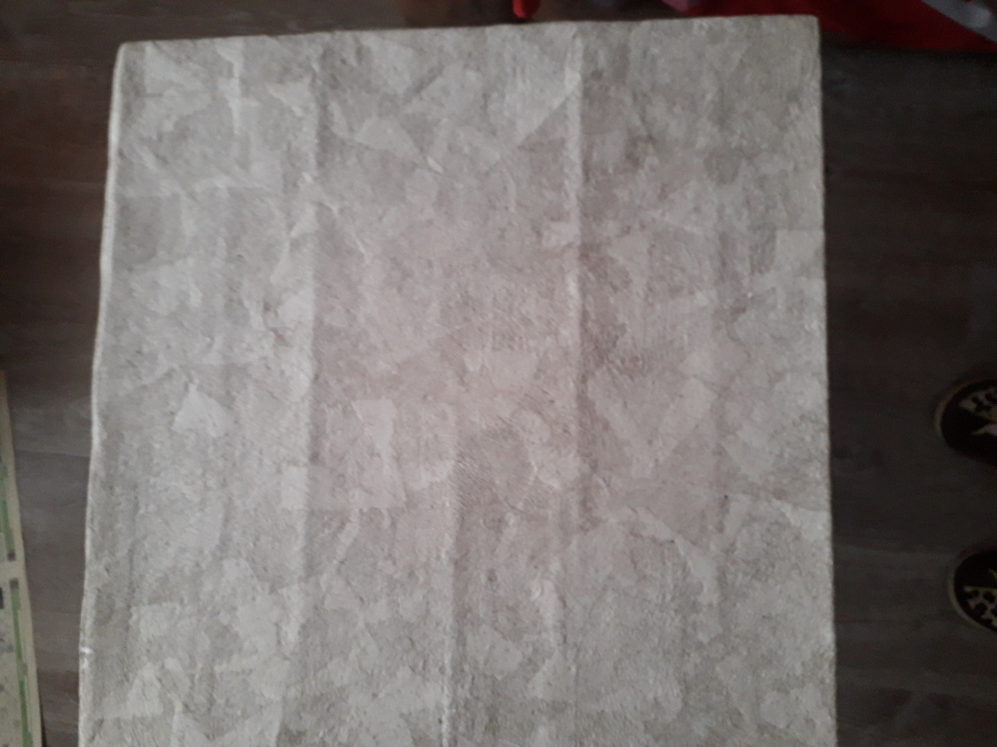 И снова туалетная бумага!.. Модульная картина из... картона и оставшихся от ремонта красок