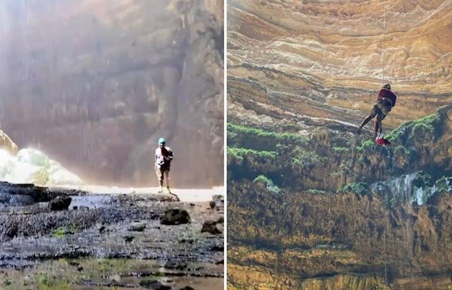 Адский колодец.