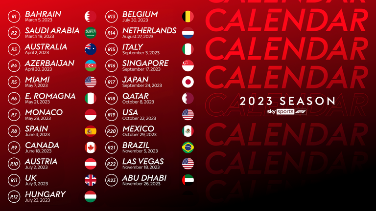 Формула-1 в 2023 году: Sport решает не заменять Гран-при Китая сезоном, рассчитанным на 23 гонки