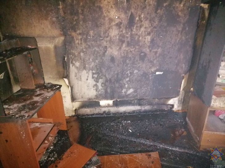 Из многоэтажки в Слониме эвакуировали жильцов, спасли одного человека