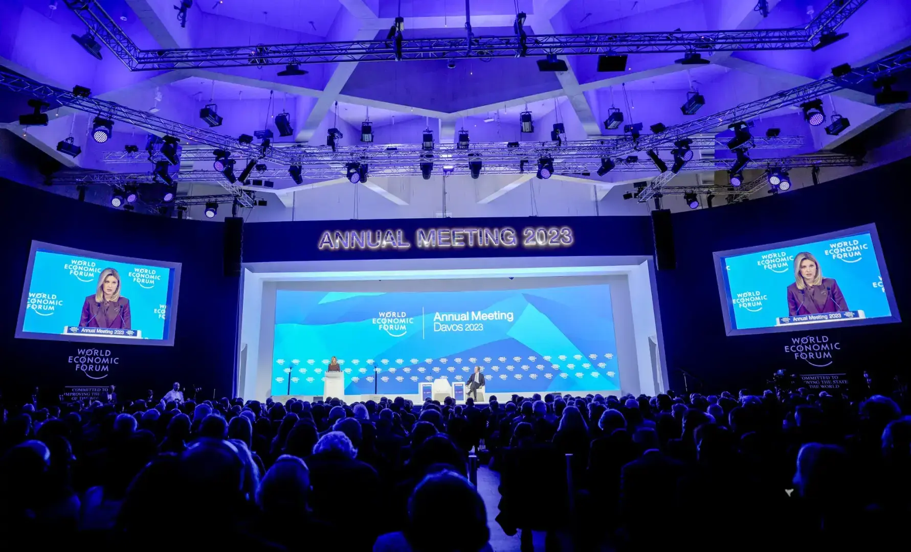 Зеленский выступит на встрече в Давосе в рамках недели-марафона дипломатии.