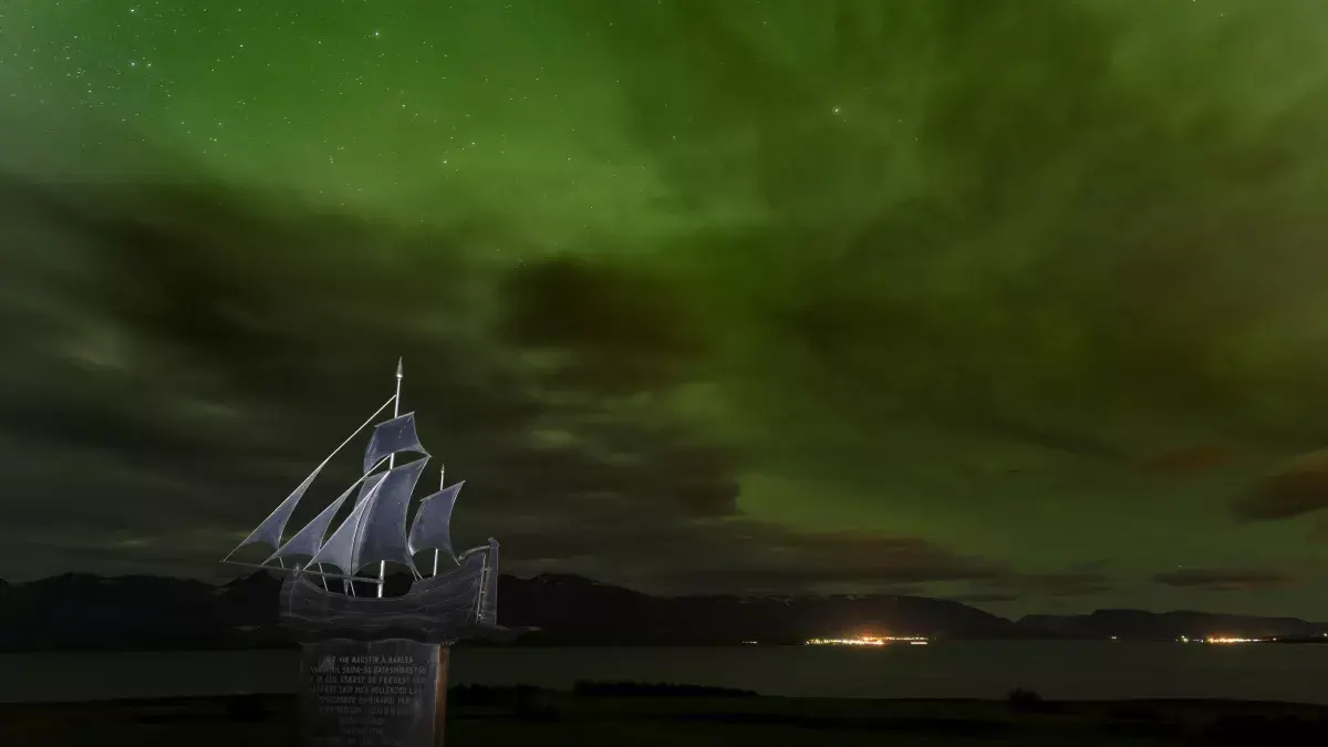 Северное сияние за границей