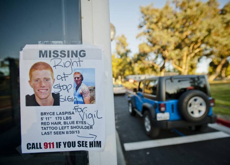 Леденящее душу исчезновение Брайса Ласписа.