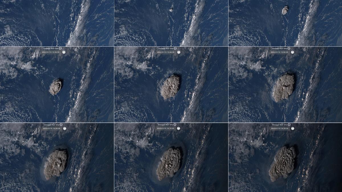 Ударная волна от извержения Тонга ощущалась на другой стороне планеты на расстоянии 18 000 км