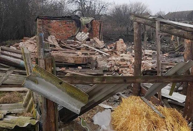 Опубликованы кадры разрушений после удара ВСУ по нескольким российским селам