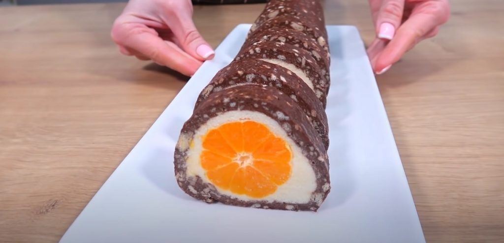 Рулет с мандаринами!