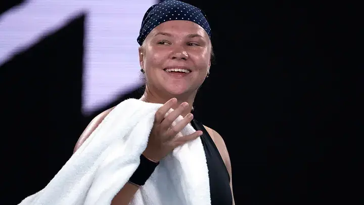 Мария Саккари в ярости на Открытом чемпионате Австралии по теннису из-за криков соперницы во время матча