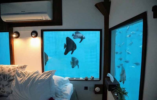 Рай для любителей экзотики - это подводные отели мира