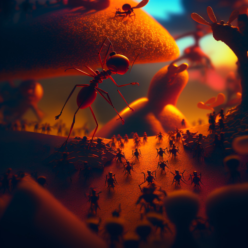 Муравьиная ферма дома